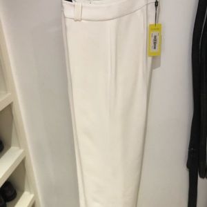Designer cream trouser
